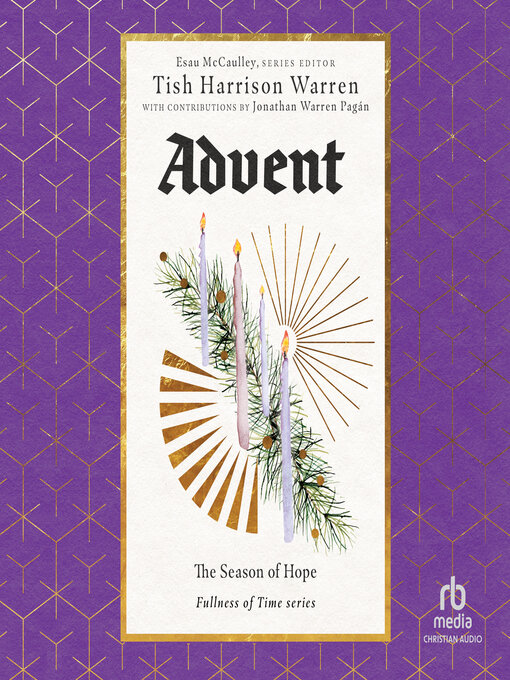 Title details for Advent by Tish Harrison Warren - Wait list